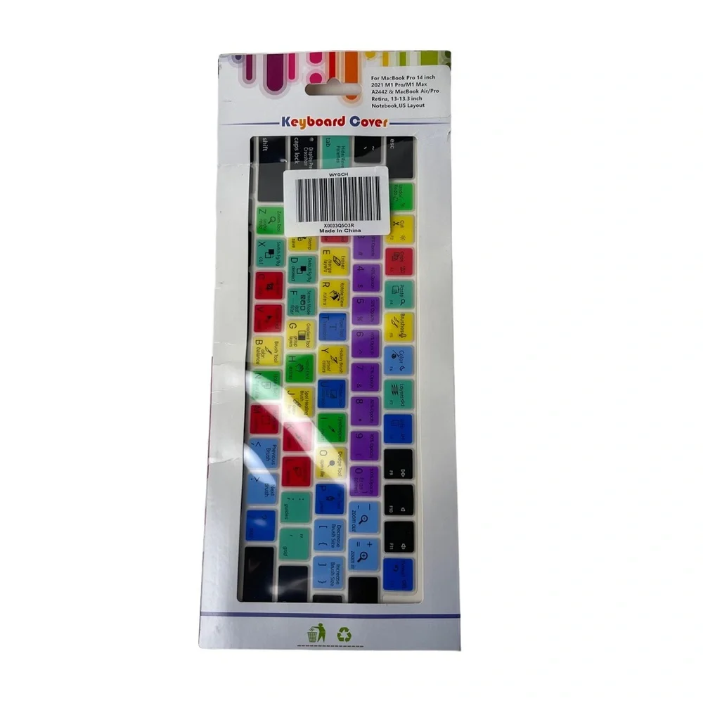 Multicolor Keyboard Cover